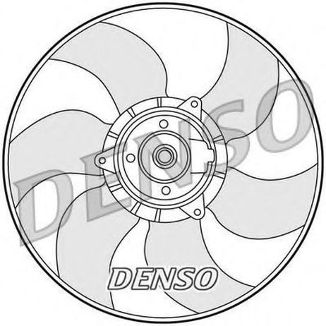фото Denso DER23001 Вентилятор радиатора Denso DER23001 Вентилятор радиатора