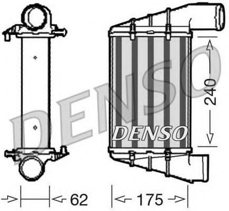 фото Denso DIT02001 Снят с производства Интеркулер Denso DIT02001 Снят с производства Интеркулер