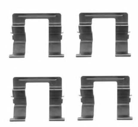 фото Mintex MBA1605 Комплектующие, колодки дискового тормоза Mintex MBA1605 Комплектующие, колодки дискового тормоза