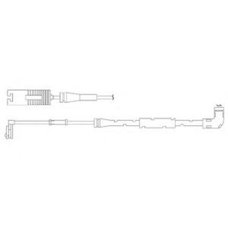 фото Delphi LZ0195 Контрольный контакт, контроль слоя тормозных колодок Delphi LZ0195 Контрольный контакт, контроль слоя тормозных колодок