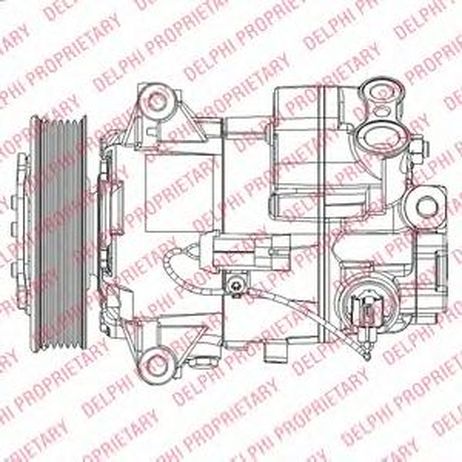 фото Delphi TSP0155948 Компрессор, кондиционер Delphi TSP0155948 Компрессор, кондиционер