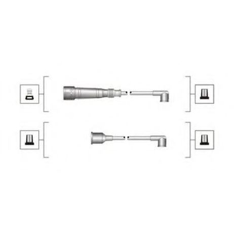 фото Magneti Marelli 941319170023 Комплект проводов зажигания Magneti Marelli 941319170023 Комплект проводов зажигания