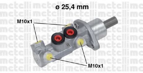 фото Metelli 05-0604 Главный тормозной цилиндр Metelli 05-0604 Главный тормозной цилиндр