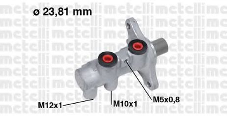 фото Metelli 05-0713 Главный тормозной цилиндр Metelli 05-0713 Главный тормозной цилиндр
