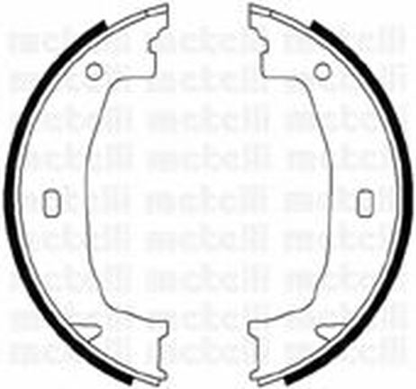 фото Metelli 53-0018 Колодки тормозные барабанные | зад | Metelli 53-0018 Колодки тормозные барабанные | зад |