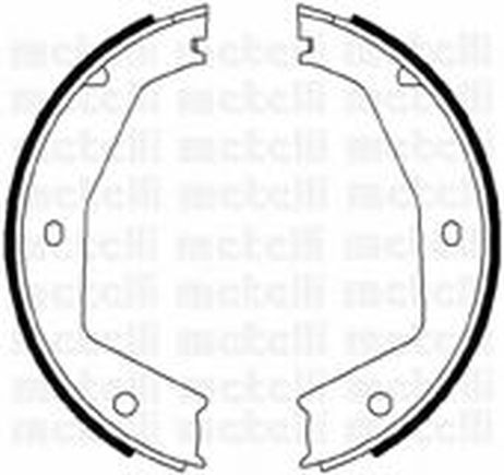 фото Metelli 53-0197 Комплект тормозных колодок, стояночная тормозная система Metelli 53-0197 Комплект тормозных колодок, стояночная тормозная система
