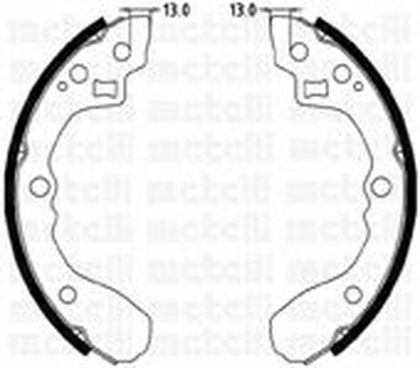 фото Metelli 53-0220 Колодки тормозные барабанные | зад | Metelli 53-0220 Колодки тормозные барабанные | зад |