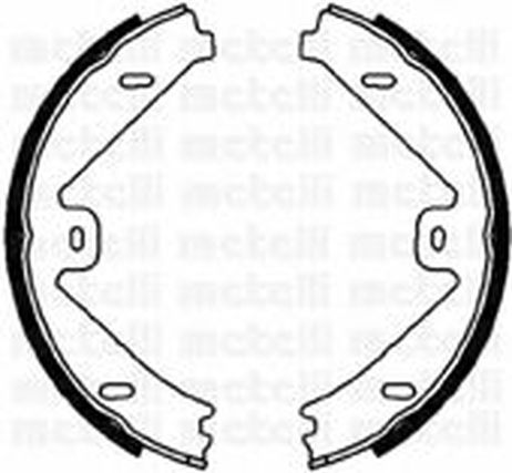 фото Metelli 53-0250 Комплект тормозных колодок, стояночная тормозная система Metelli 53-0250 Комплект тормозных колодок, стояночная тормозная система