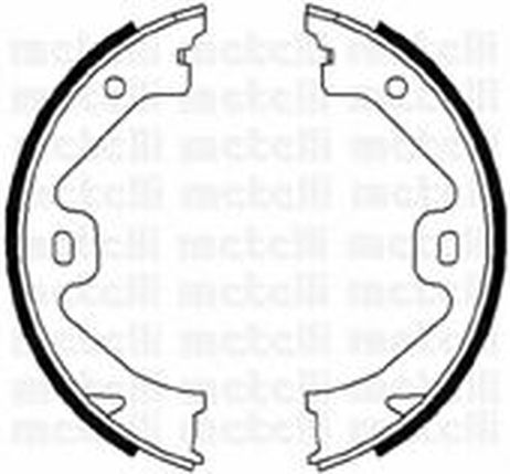 фото Metelli 53-0369 Комплект тормозных колодок, стояночная тормозная система Metelli 53-0369 Комплект тормозных колодок, стояночная тормозная система