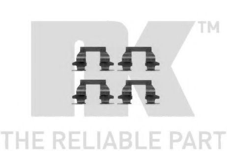 фото NK 7922625 Комплектующие, колодки дискового тормоза NK 7922625 Комплектующие, колодки дискового тормоза