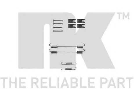 фото NK 7923862 Комплектующие, тормозная колодка NK 7923862 Комплектующие, тормозная колодка