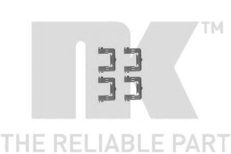 фото NK 79321715 Комплектующие, колодки дискового тормоза NK 79321715 Комплектующие, колодки дискового тормоза