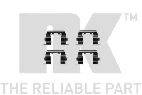 фото NK 7934669 Комплектующие, колодки дискового тормоза NK 7934669 Комплектующие, колодки дискового тормоза