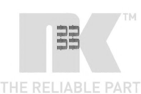 фото NK 79351734 Комплектующие, колодки дискового тормоза NK 79351734 Комплектующие, колодки дискового тормоза