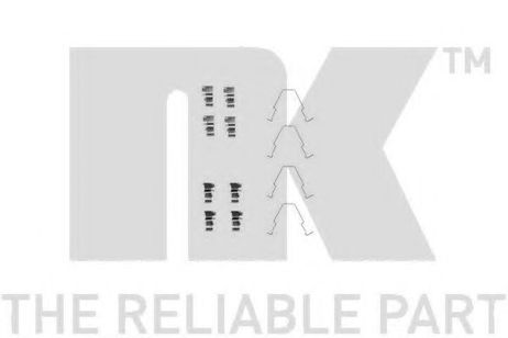 фото NK 7935652 Комплектующие, колодки дискового тормоза NK 7935652 Комплектующие, колодки дискового тормоза
