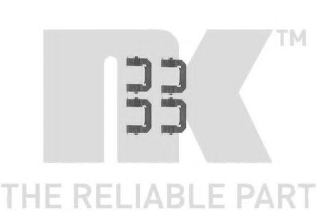 фото NK 79361761 Комплектующие, колодки дискового тормоза NK 79361761 Комплектующие, колодки дискового тормоза