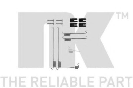 фото NK 7940829 Комплектующие, тормозная колодка NK 7940829 Комплектующие, тормозная колодка
