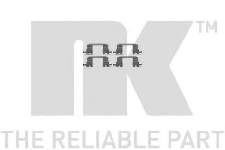 фото NK 7944672 Комплектующие, колодки дискового тормоза NK 7944672 Комплектующие, колодки дискового тормоза