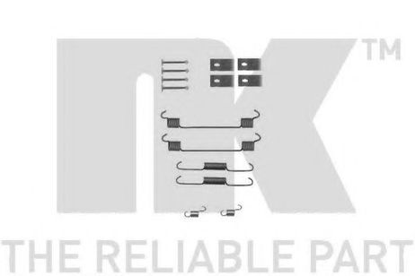 фото NK 7952860 Комплектующие, тормозная колодка NK 7952860 Комплектующие, тормозная колодка