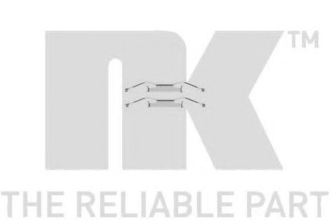 NK 7999680 Комплектующие, колодки дискового тормоза