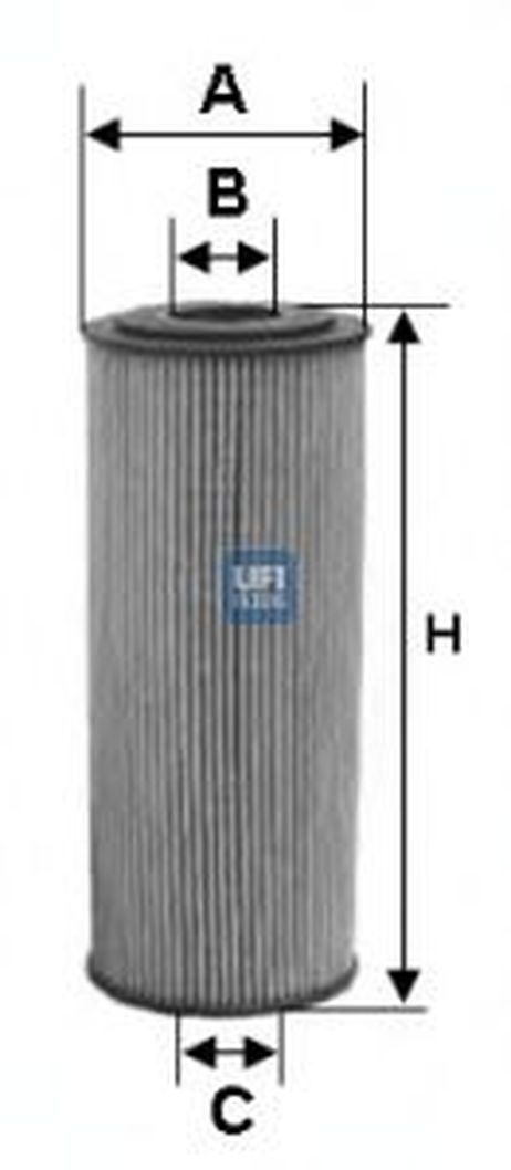 фото Ufi 25.095.00 Фильтр масляный Ufi 25.095.00 Фильтр масляный