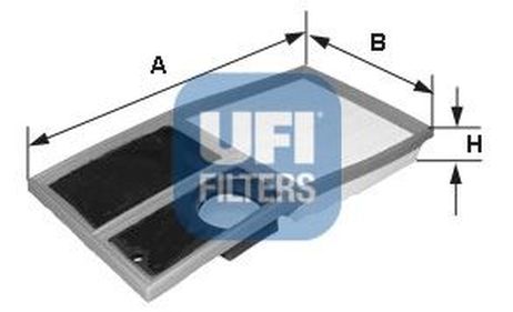 фото Ufi 30.342.00 Фильтр воздушный Ufi 30.342.00 Фильтр воздушный