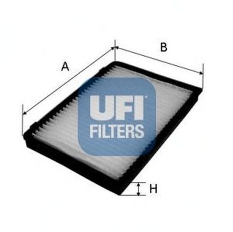 фото Ufi 53.151.00 Фильтр, воздух во внутренном пространстве Ufi 53.151.00 Фильтр, воздух во внутренном пространстве