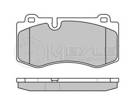 фото Meyle 025 239 6018 Колодки тормозные дисковые | перед | Meyle 025 239 6018 Колодки тормозные дисковые | перед |