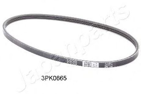фото Japanparts DV-3PK0665 Ремень поликлиновой Japanparts DV-3PK0665 Ремень поликлиновой