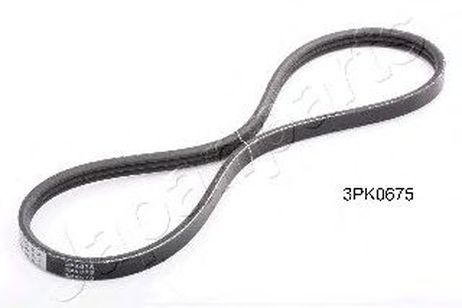 фото Japanparts DV-3PK0675 Ремень поликлиновой Japanparts DV-3PK0675 Ремень поликлиновой