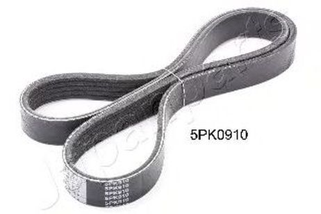фото Japanparts DV-5PK0910 Ремень поликлиновой Japanparts DV-5PK0910 Ремень поликлиновой