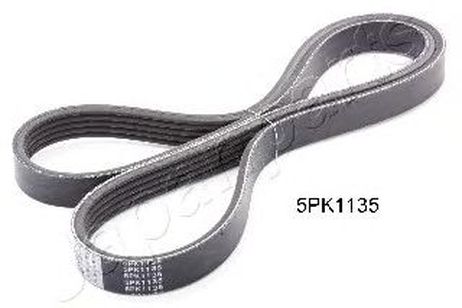 фото Japanparts DV-5PK1135 Ремень поликлиновой Japanparts DV-5PK1135 Ремень поликлиновой