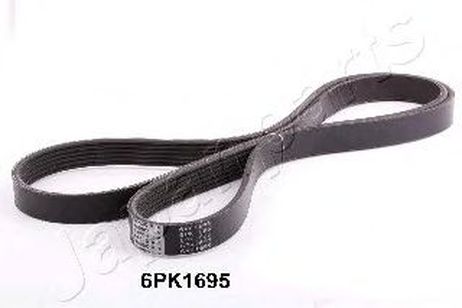 фото Japanparts DV-6PK1695 Ремень поликлиновой Japanparts DV-6PK1695 Ремень поликлиновой