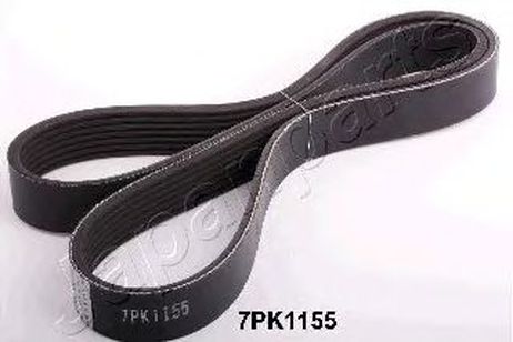 фото Japanparts DV-7PK1155 Ремень поликлиновой Japanparts DV-7PK1155 Ремень поликлиновой