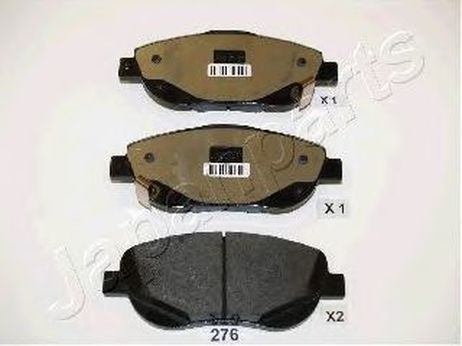 фото Japanparts PA-276AF Колодки тормозные дисковые | перед | Japanparts PA-276AF Колодки тормозные дисковые | перед |