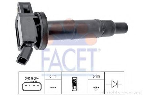фото Facet 9.6366 Катушка зажигания Facet 9.6366 Катушка зажигания