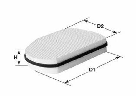 фото Clean Filters NC2363CA Фильтр, воздух во внутренном пространстве Clean Filters NC2363CA Фильтр, воздух во внутренном пространстве