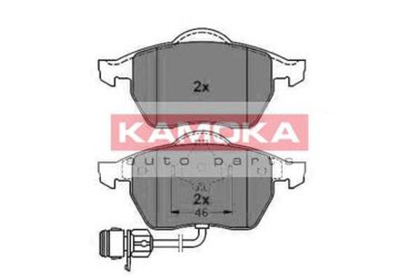 фото Kamoka JQ1011180 Колодки тормозные дисковые | перед | Kamoka JQ1011180 Колодки тормозные дисковые | перед |