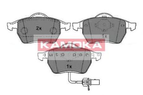 фото Kamoka JQ1012992 Колодки тормозные дисковые | перед | Kamoka JQ1012992 Колодки тормозные дисковые | перед |