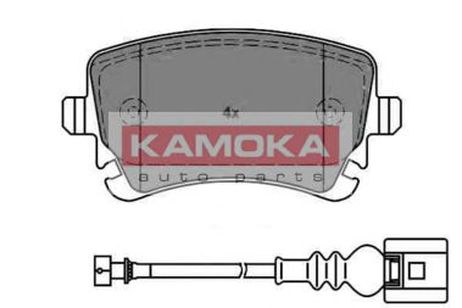фото Kamoka JQ1013288 Колодки тормозные дисковые | зад | Kamoka JQ1013288 Колодки тормозные дисковые | зад |