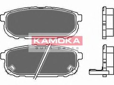 фото Kamoka JQ1013472 Комплект тормозных колодок, дисковый тормоз Kamoka JQ1013472 Комплект тормозных колодок, дисковый тормоз