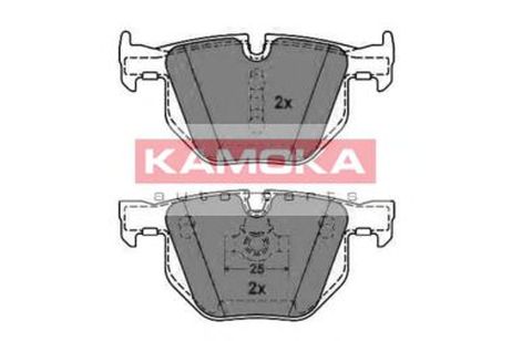 фото Kamoka JQ1013496 Колодки тормозные дисковые | зад | Kamoka JQ1013496 Колодки тормозные дисковые | зад |