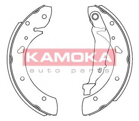 фото Kamoka JQ202026 Колодки тормозные барабанные Kamoka JQ202026 Колодки тормозные барабанные