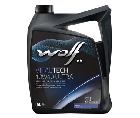 фото Wolf 8300806 VitalTech 10w-40 Ultra 5 л моторное масло MB 228.5 - MTU type3 MAN m 3277 deutz dcq-iii-10 volvo vds-3 mack eo-m Plus cummins CES 20078 cummins CES 20 Wolf 8300806 VitalTech 10w-40 Ultra 5 л моторное масло MB 228.5 - MTU type3 MAN m 3277 deutz dcq-iii-10 volvo vds-3 mack eo-m Plus cummins CES 20078 cummins CES 20
