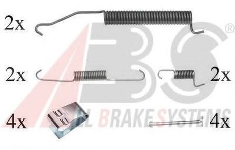 фото ABS 0812Q Комплектующие, тормозная колодка ABS 0812Q Комплектующие, тормозная колодка