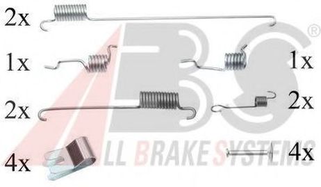 фото ABS 0829Q Комплектующие, тормозная колодка ABS 0829Q Комплектующие, тормозная колодка