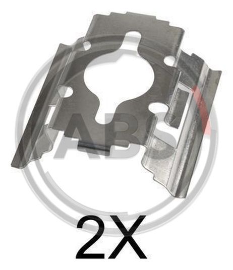 фото ABS 1600Q Комплектующие, колодки дискового тормоза ABS 1600Q Комплектующие, колодки дискового тормоза