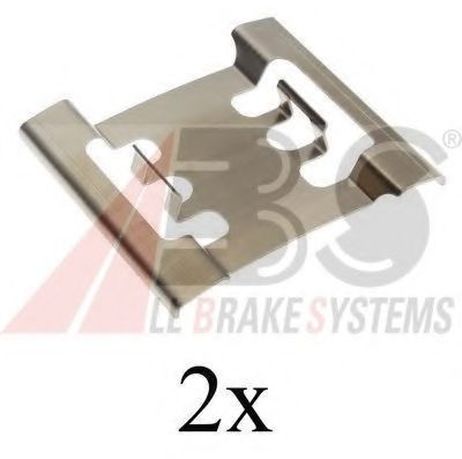 фото ABS 1688Q Комплектующие, колодки дискового тормоза ABS 1688Q Комплектующие, колодки дискового тормоза