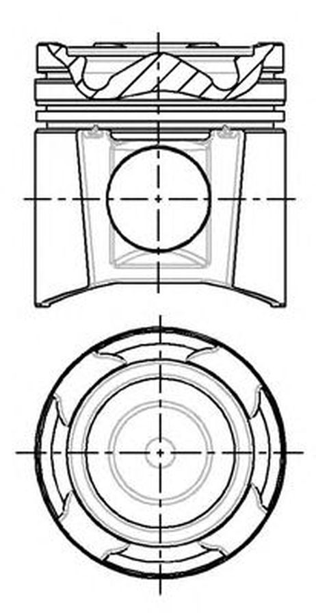 фото Nural 87-104300-00 Поршень MAN D=128.00mm (d2866lf23-28 euro-3 98-) Nural 87-104300-00 Поршень MAN D=128.00mm (d2866lf23-28 euro-3 98-)