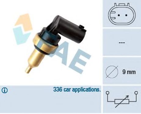 фото FAE 32706 Датчик температуры головки цилиндров FAE 32706 Датчик температуры головки цилиндров